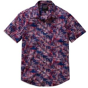 Bonobos Riviera Palm Print Button-down Shirt Slim Fit